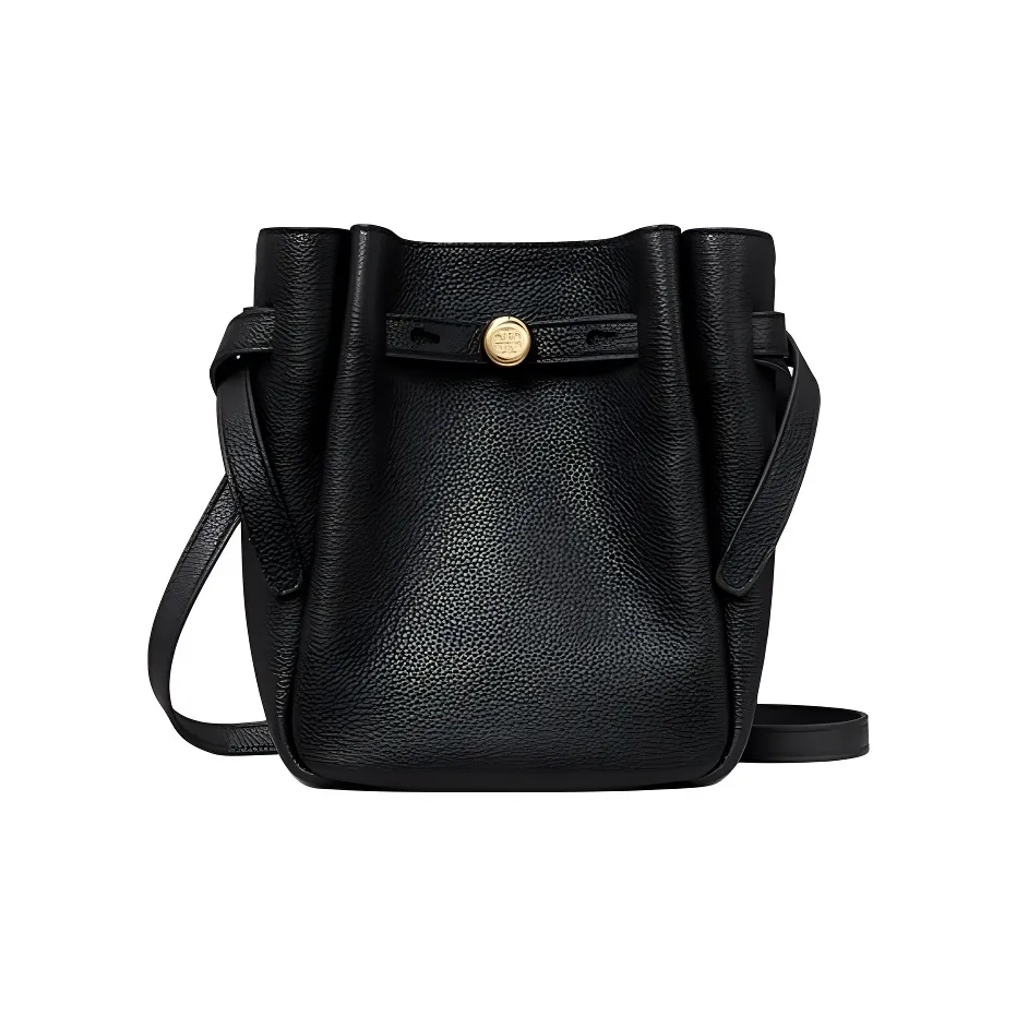 TORY BURCH Romy Коровья кожа Сумка через плечо Сумка на плечо Маленькая Женская Черная