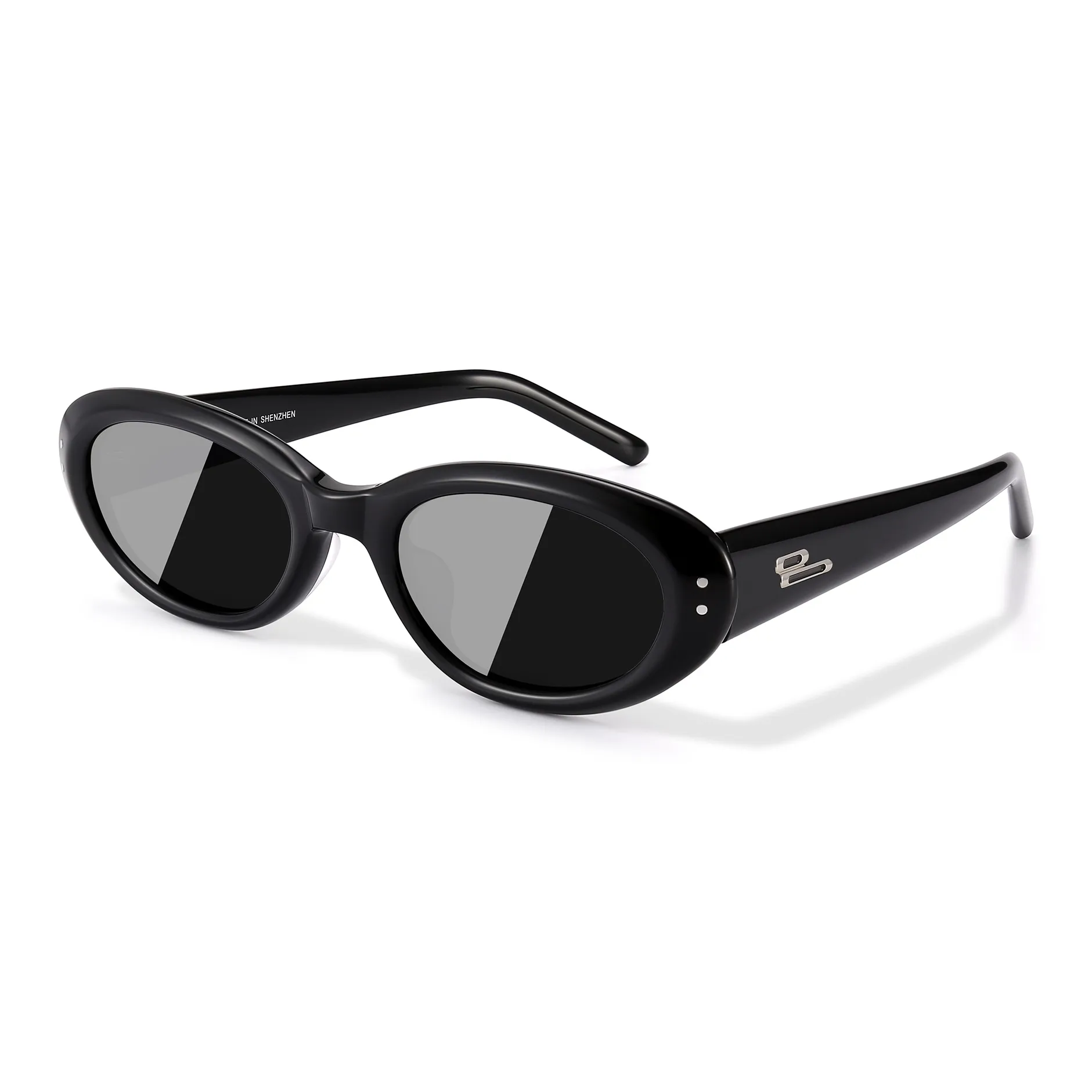 PULAIS TR/Memory Plastic Cat Eye Sunglasses Unisex