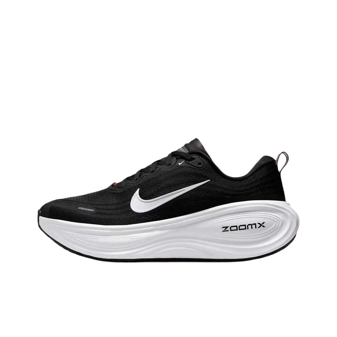 Nike Vomero Plus Slip-Resistant Abrasion-Resistant Low-Top Беговые кроссовки Мужские Черно-Белые