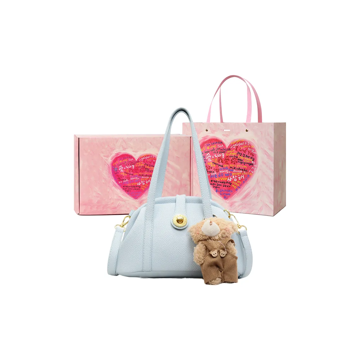 NATTY ПУ (полиуретан) Одно плечо Сумка Унисекс Многоцветная