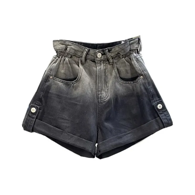 YEARNED Черные Женские Джинсовые Шорты