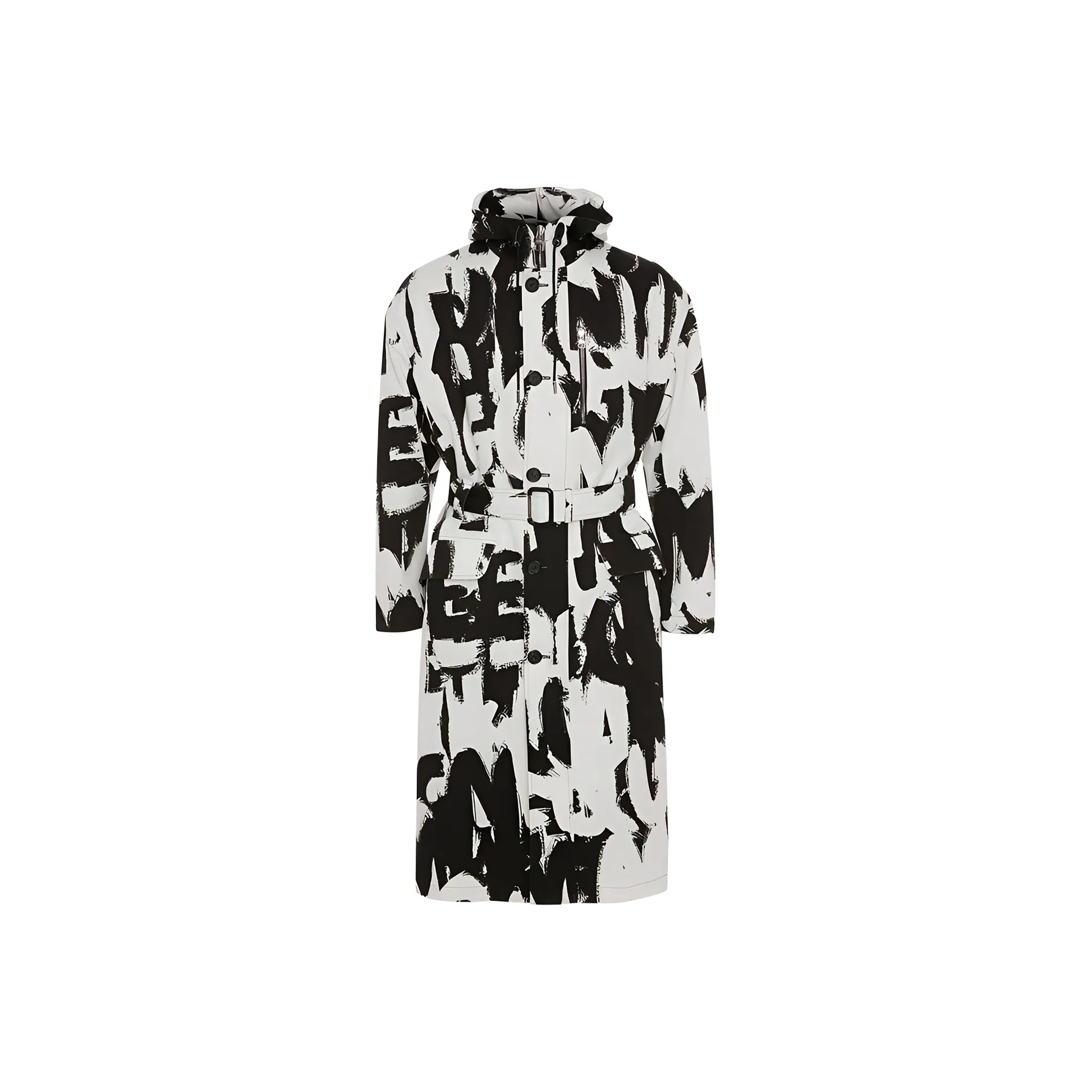 Alexander McQueen SS22 Trench Coat Men's White