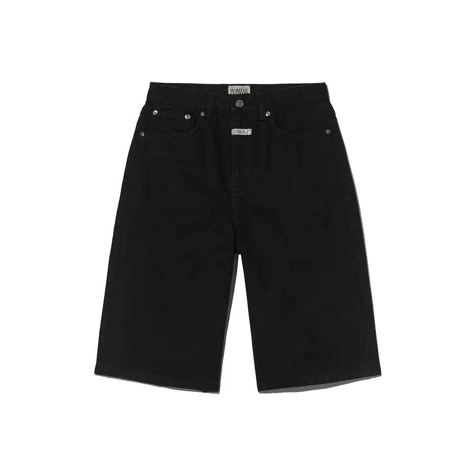 MARITHE FRANCOIS GIRBAUD Denim Bermuda Shorts Women's