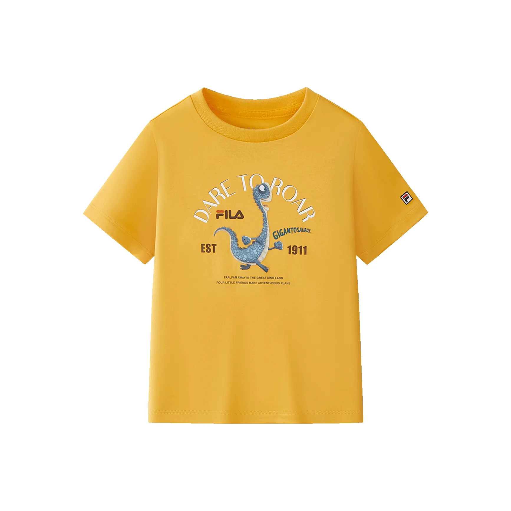 FILA KIDS T-рубашка Манго Желтый для детей 3-7 лет