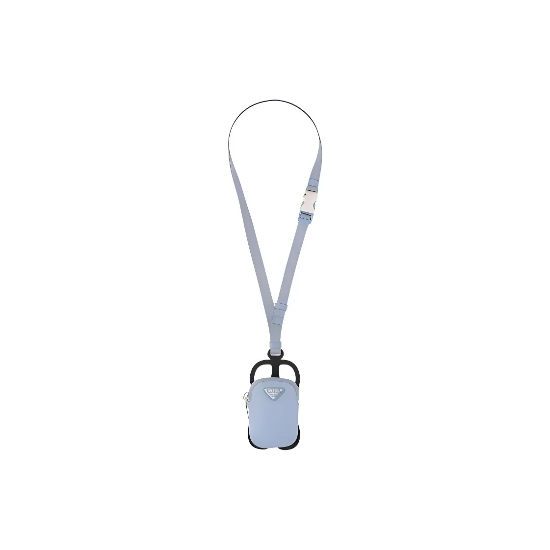 PRADA Nylon Cell Phone Case Women's Blue
