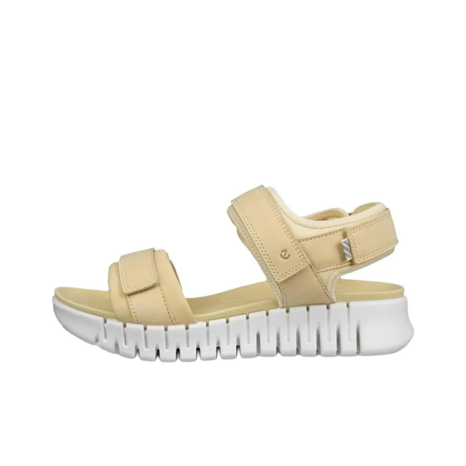Ecco Gruuv SOL Пляжные сандалии Женские Желтые