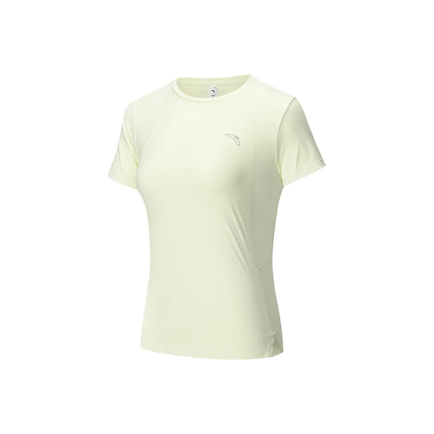 Anta Running Collection T Shirt Women's Lime Green