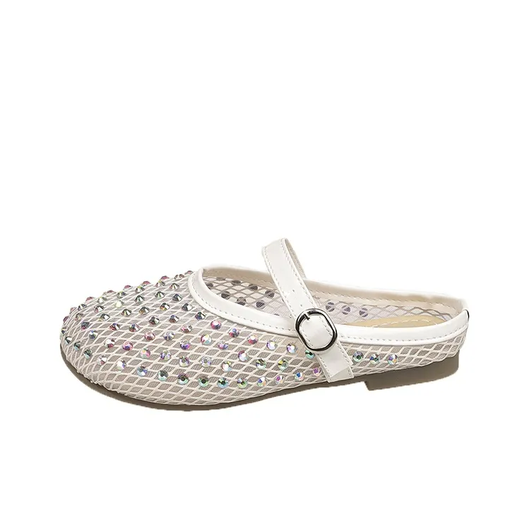 WUJI Abrasion Resistant Slip Resistant Closed Toe Slippers Women's