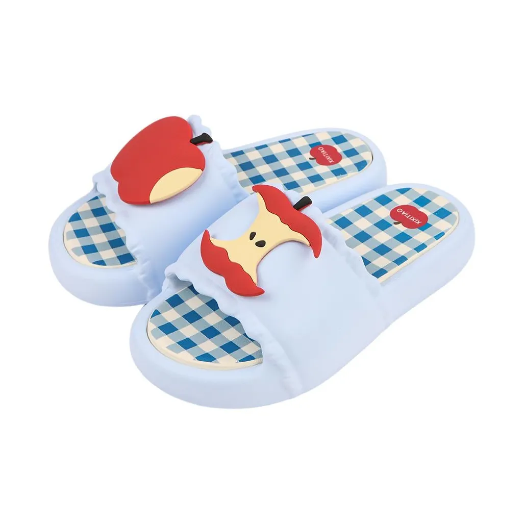 SHIGUDE Sandal Slippers Women's, Blue
