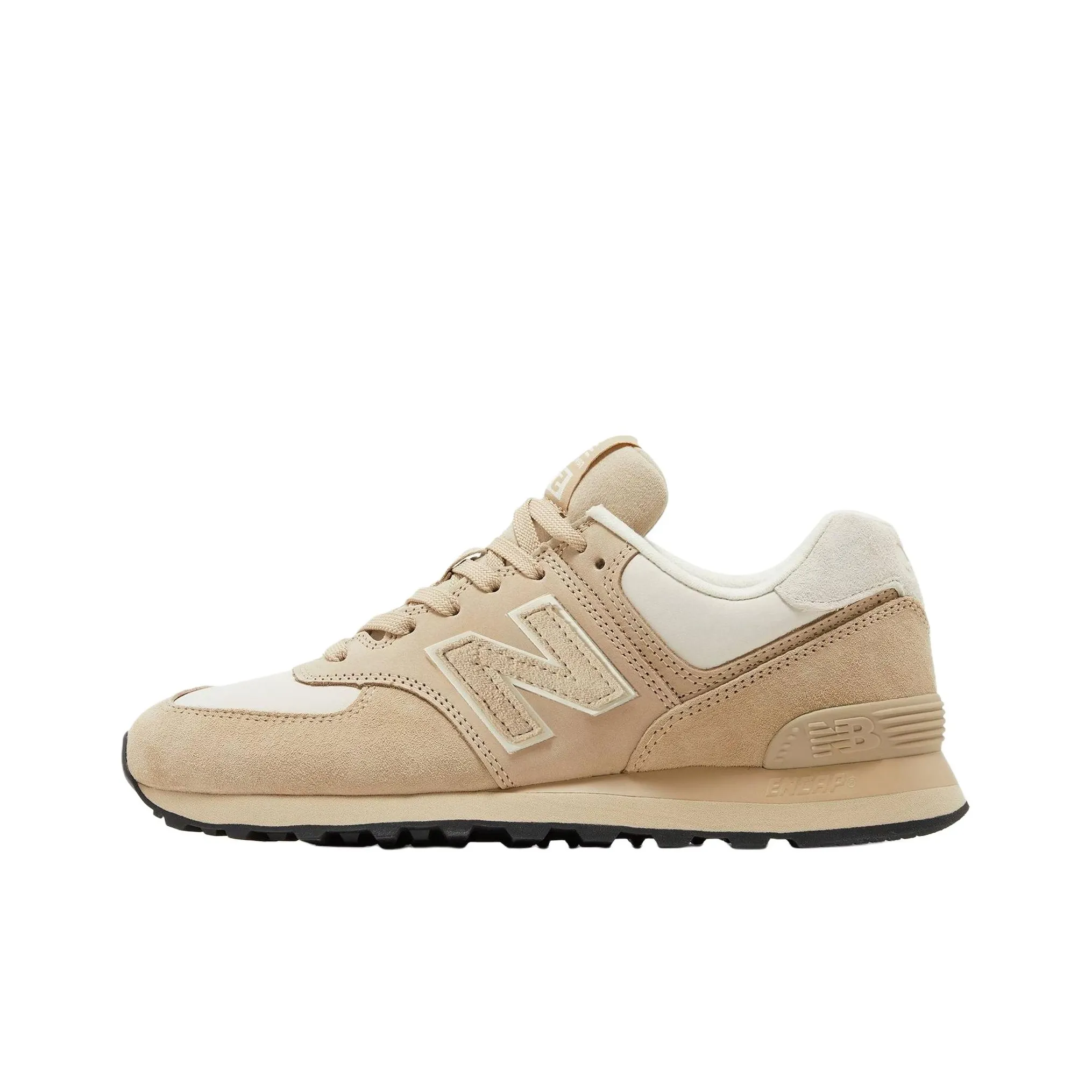 Junya Watanabe MAN x New Balance NB 574 Anti Slip Wear Resistant Low Top Running Shoes Unisex Brown