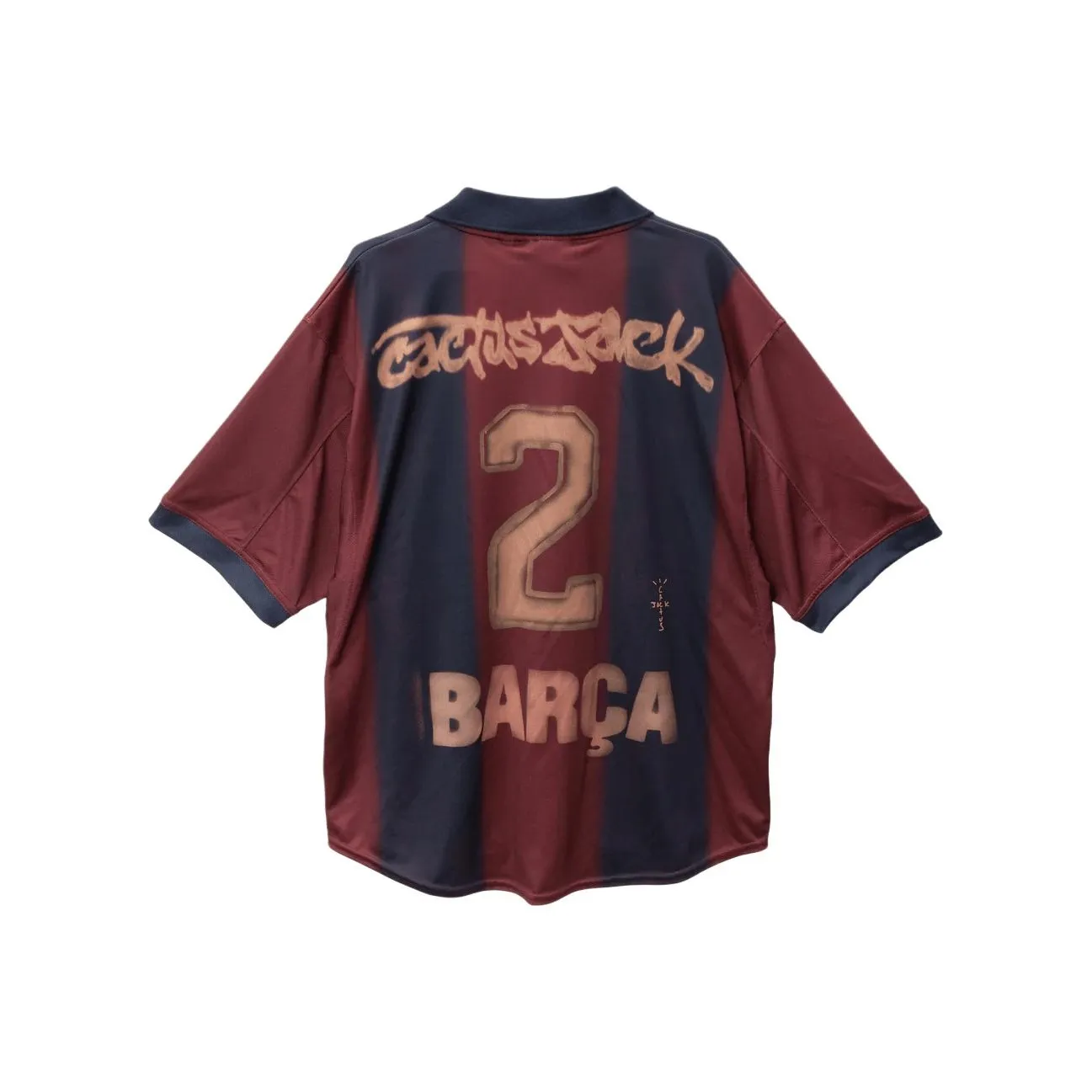 Travis Scott Barcelona X Nike Collaboration SS25 Футбол Джерси Унисекс