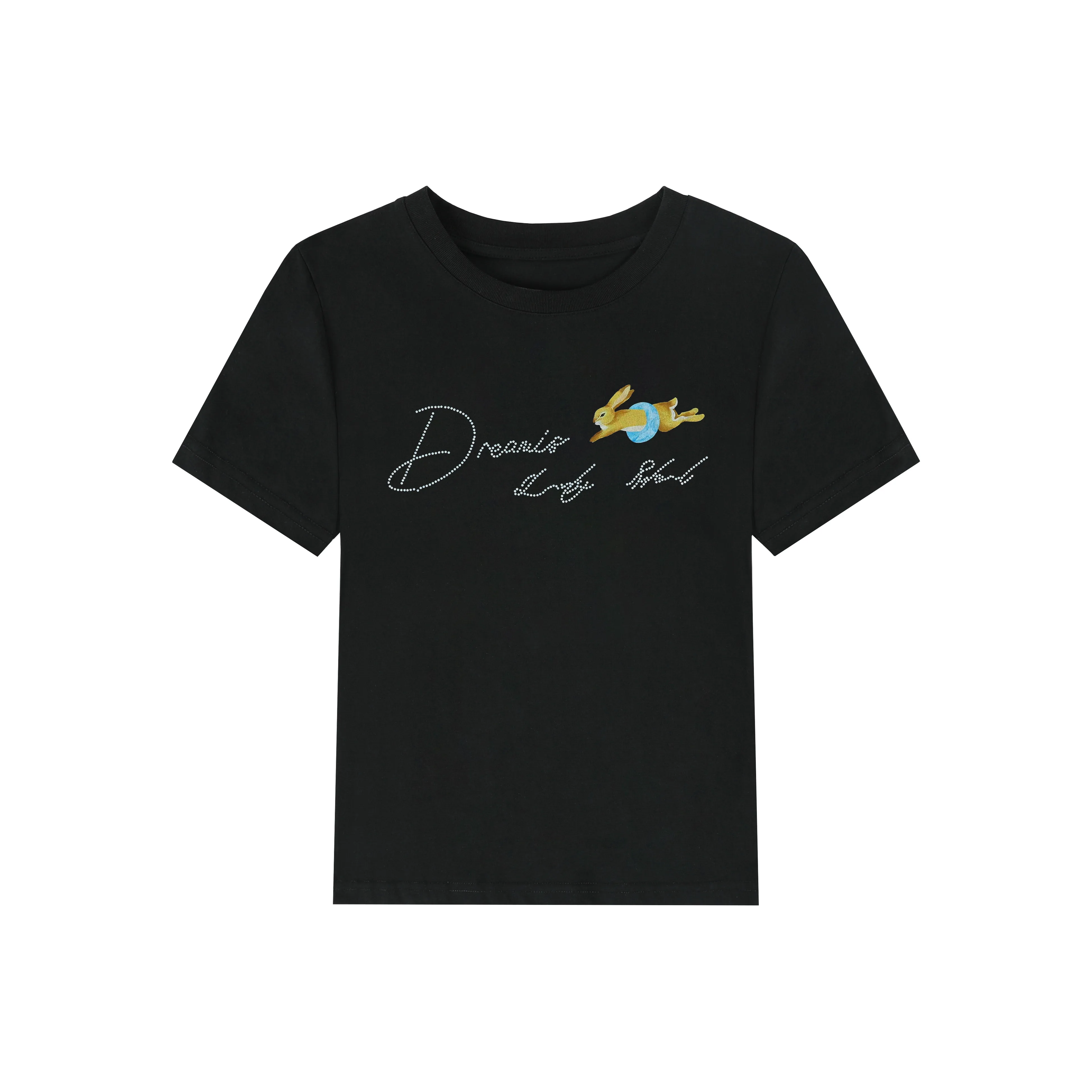 LADY IDEAL Черные Женские Футболки