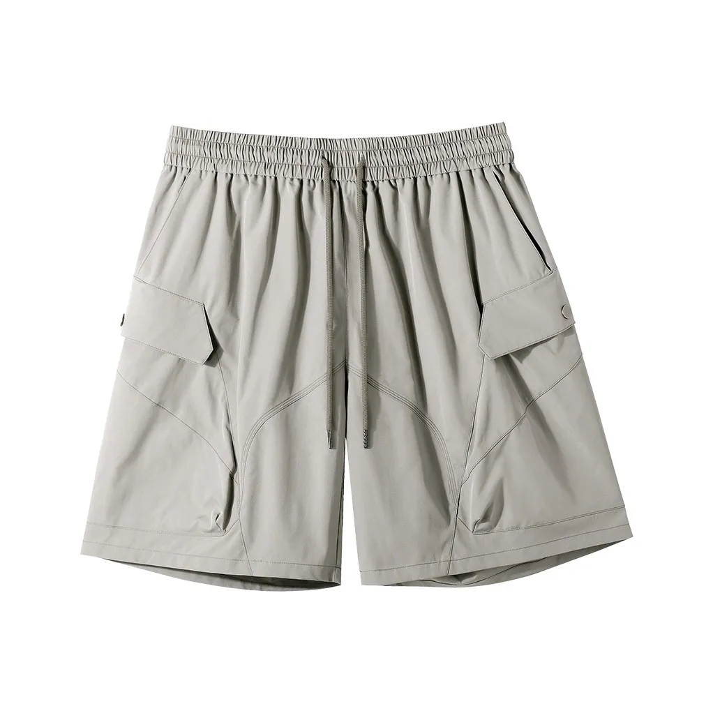 Muscle Dog Casual Shorts Men's Green Khaki