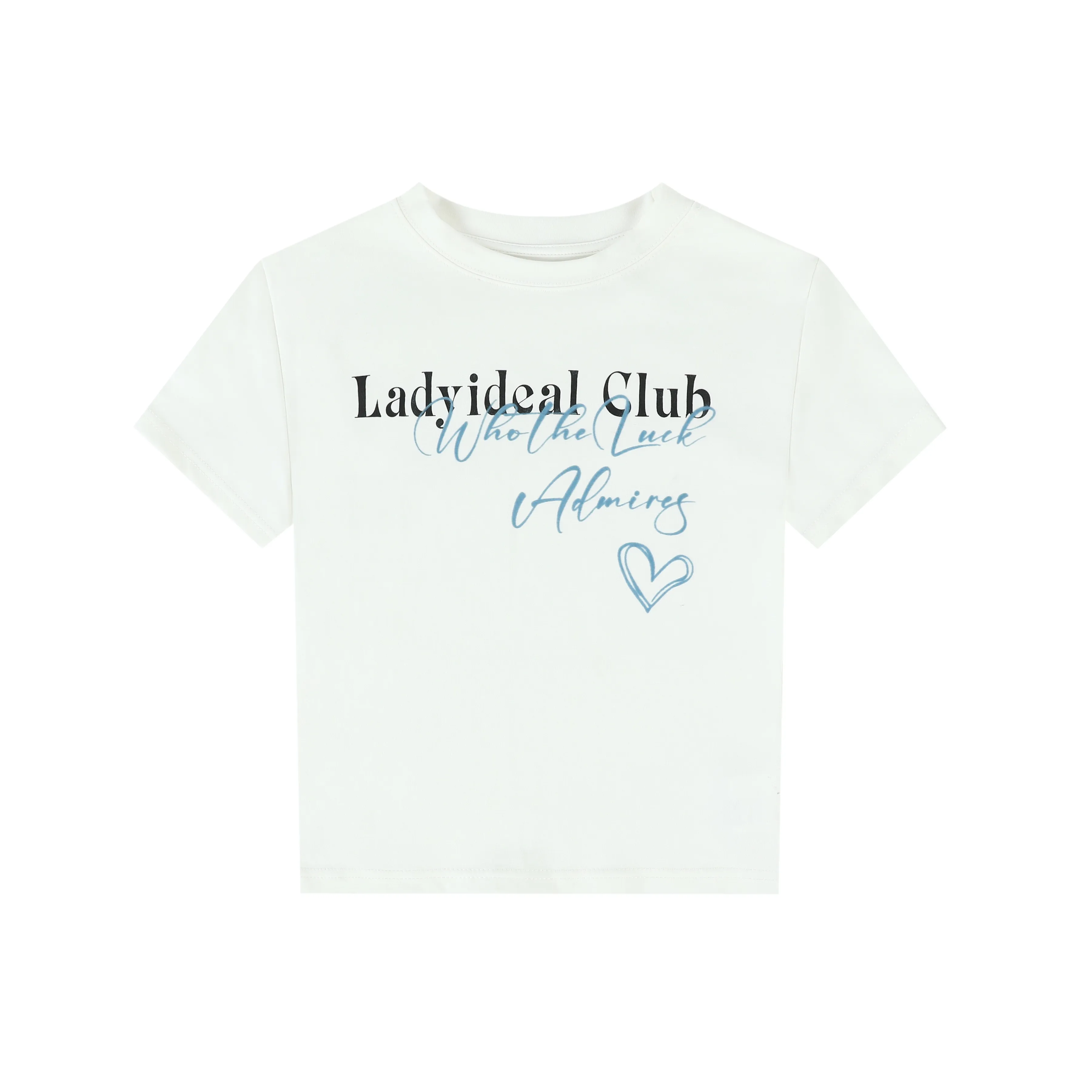 LADY IDEAL Стандартная T-рубашка Женская с коротким рукавом