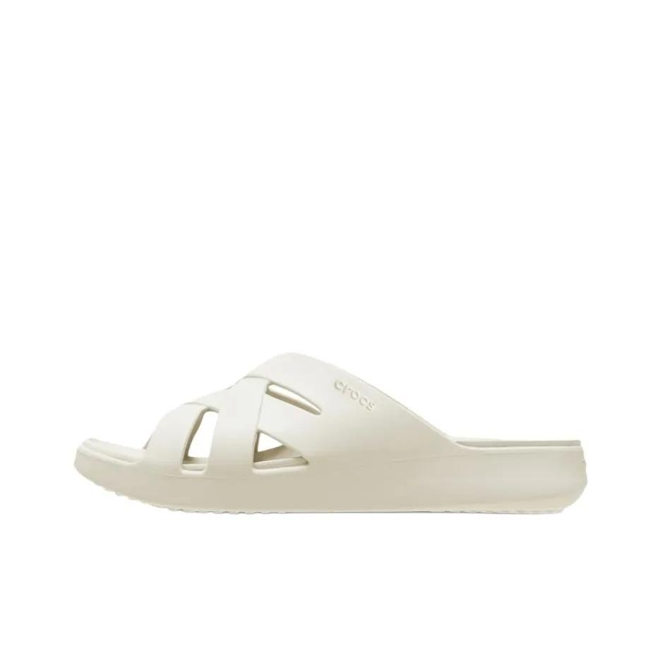 Crocs Abrasion Resistant Slide Slippers Women's Ivory