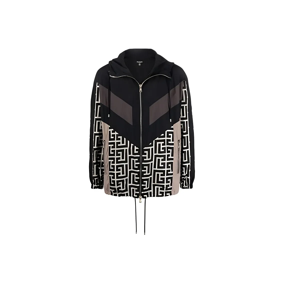 BALMAIN Signature Geometric-print Jacket
