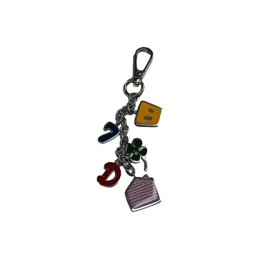 DANGEROUSPEOPLE Брелоки из нержавеющей стали Унисекс