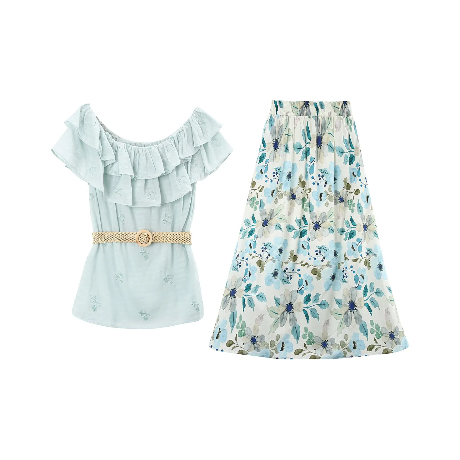 Комплект с юбкой A Paradise For Awakening для женщин