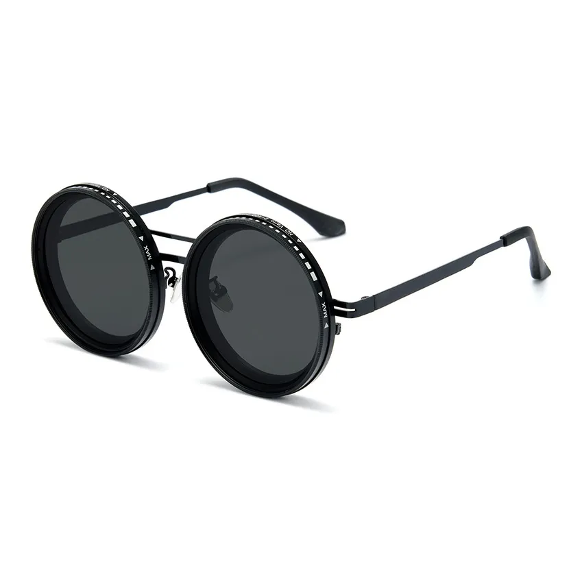 CYXUS Metal Round Sunglasses Unisex