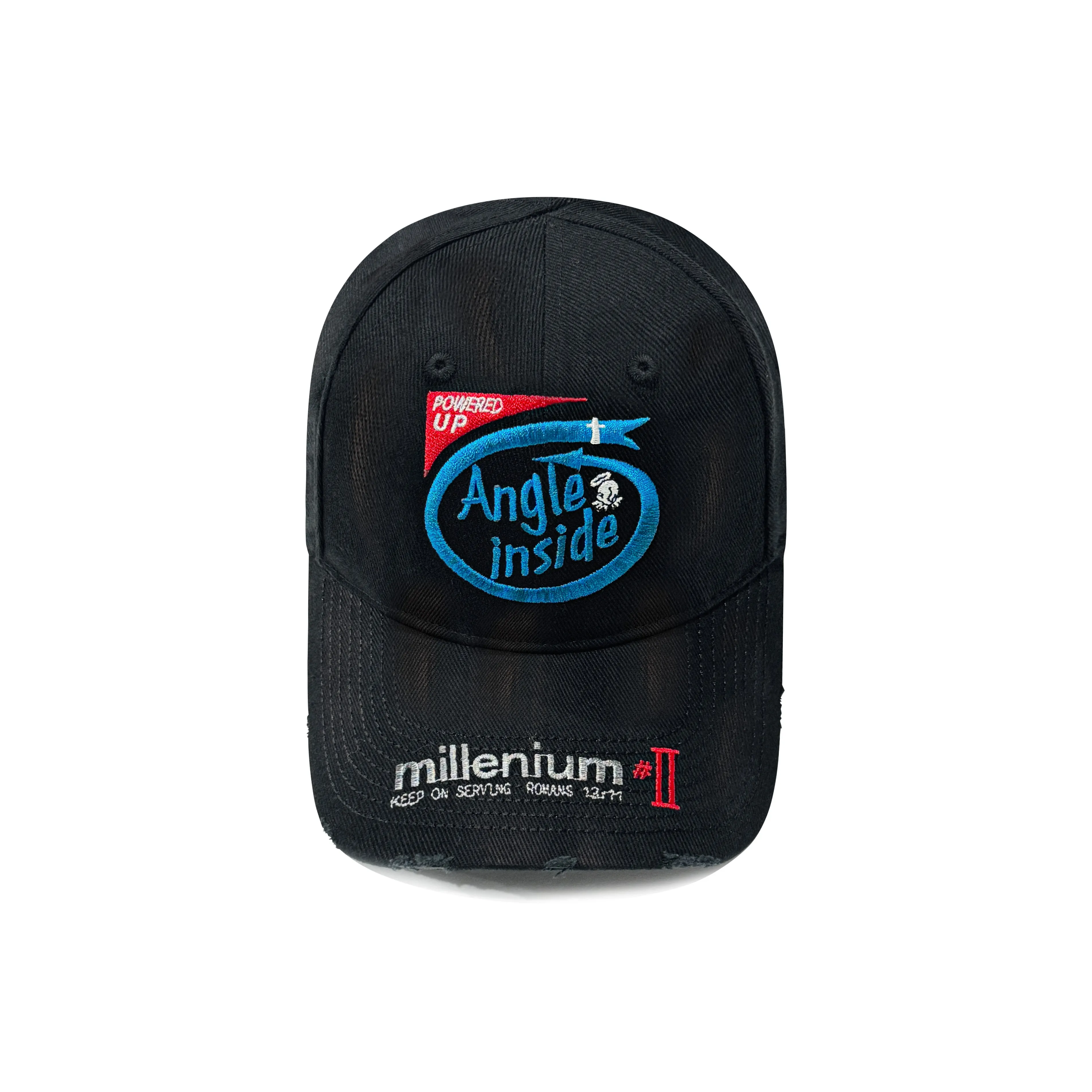 False Perception Хлопковые кепки унисекс вымытый черный