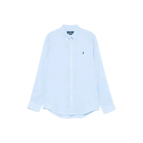 Ralph Lauren Светло-синие Мужские Рубашки