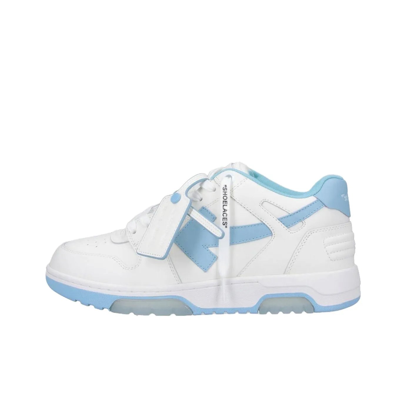 OFF WHITE Low Top Skateboard Shoes Men's White