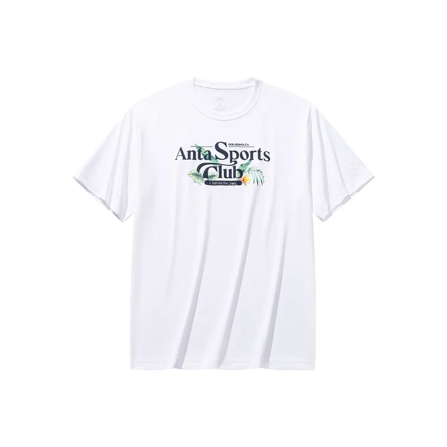 Anta Life Collection T Shirt Men's Snowflake White