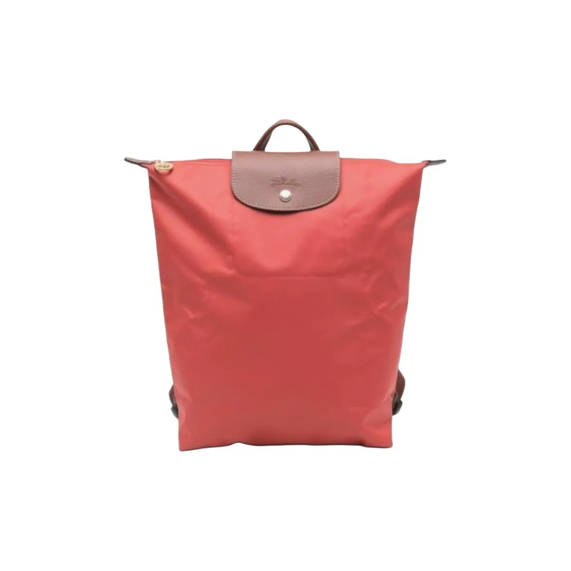 LONGCHAMP Le Pliage Переработанный полиамид Carry Рюкзак Средний Женские Томатный Красный