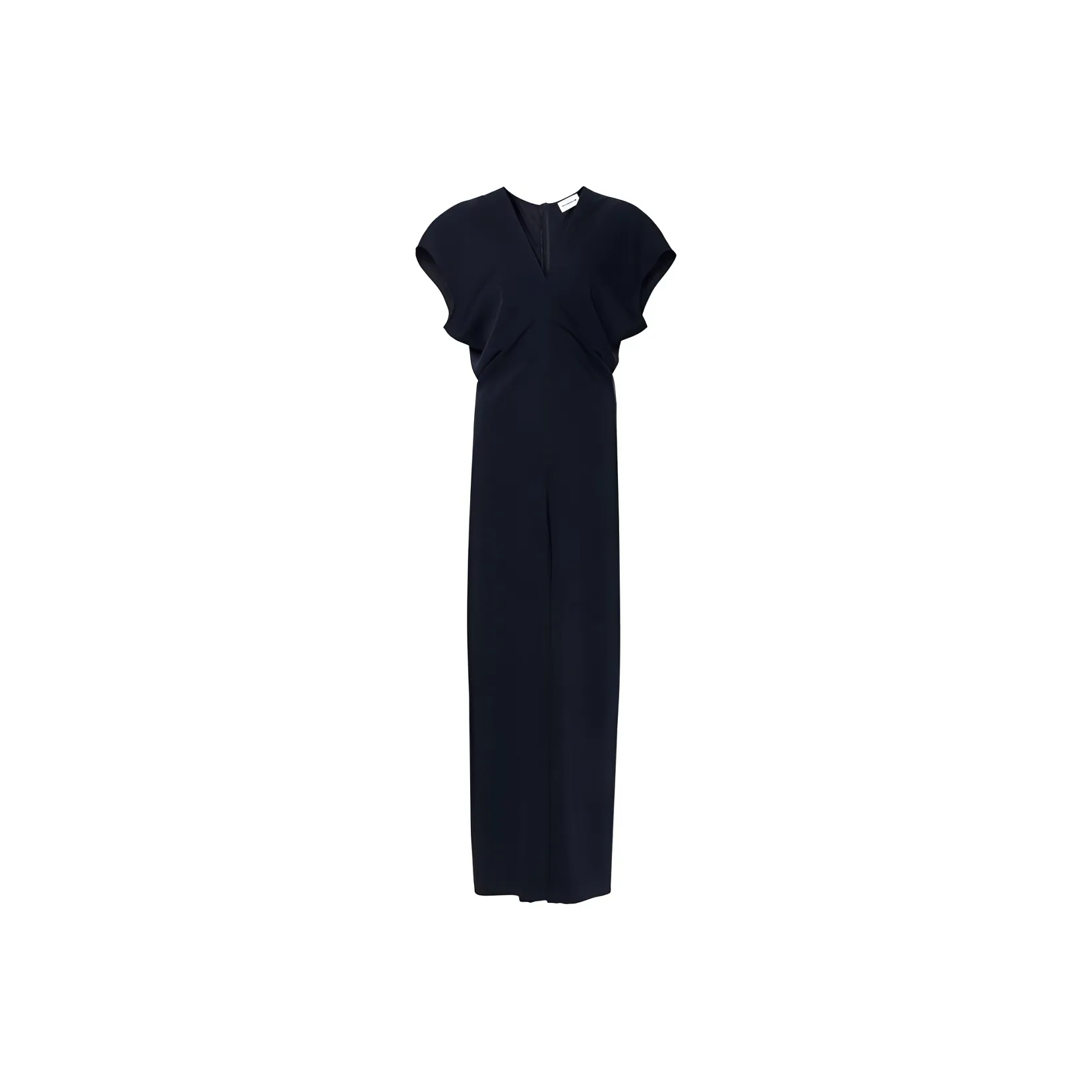 PAROSH Wide leg V neck Jumpsuit