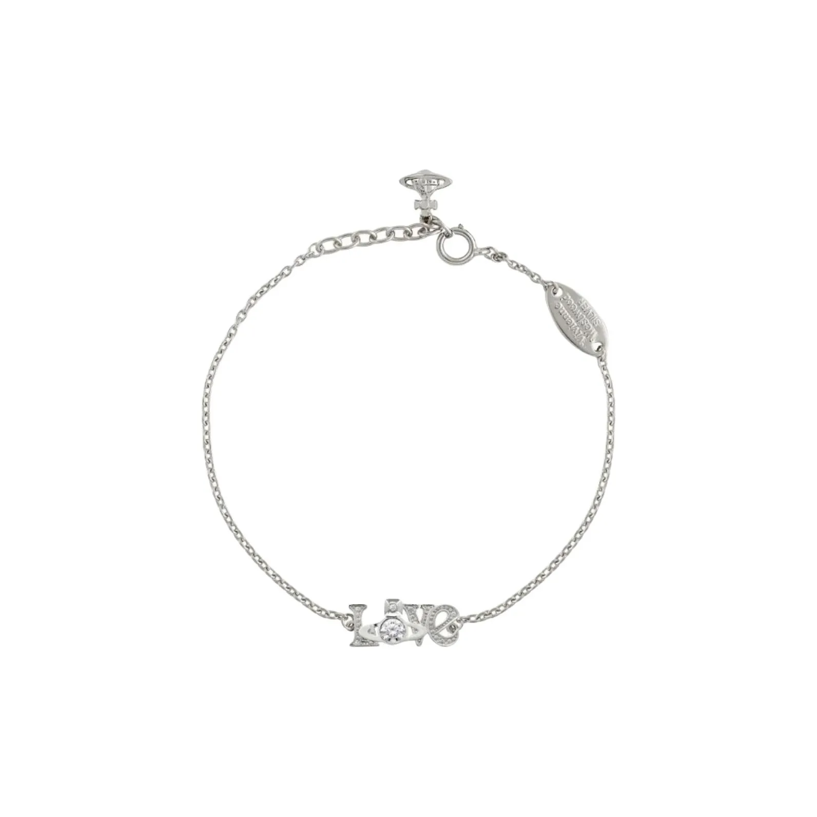 Vivienne Westwood Браслеты с покрытием из платины женские серебряные