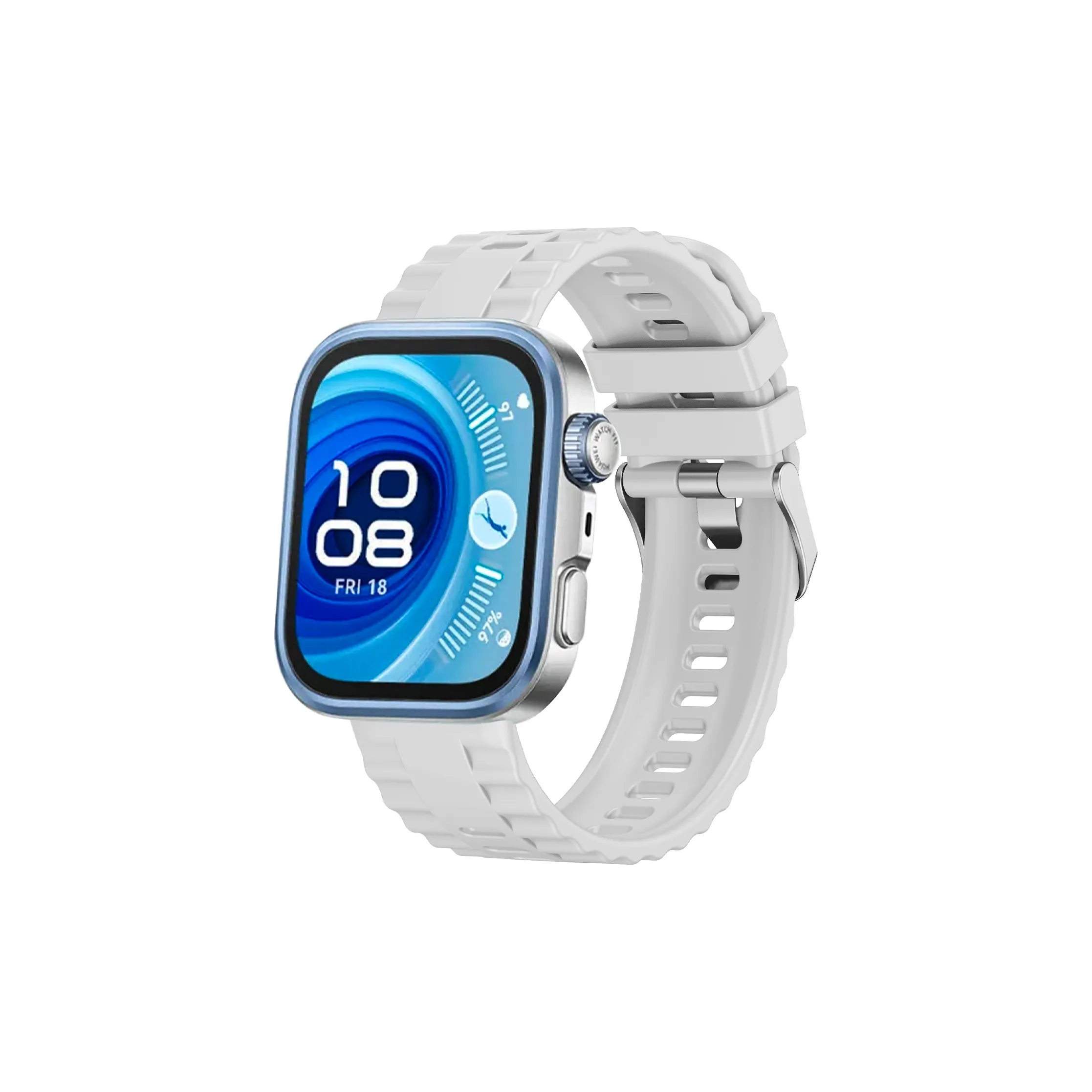 Vobafe Ремешок Huawei Совместимость Силиконовый Материал Для WATCH FIT 3 4 4Pro 210 мм