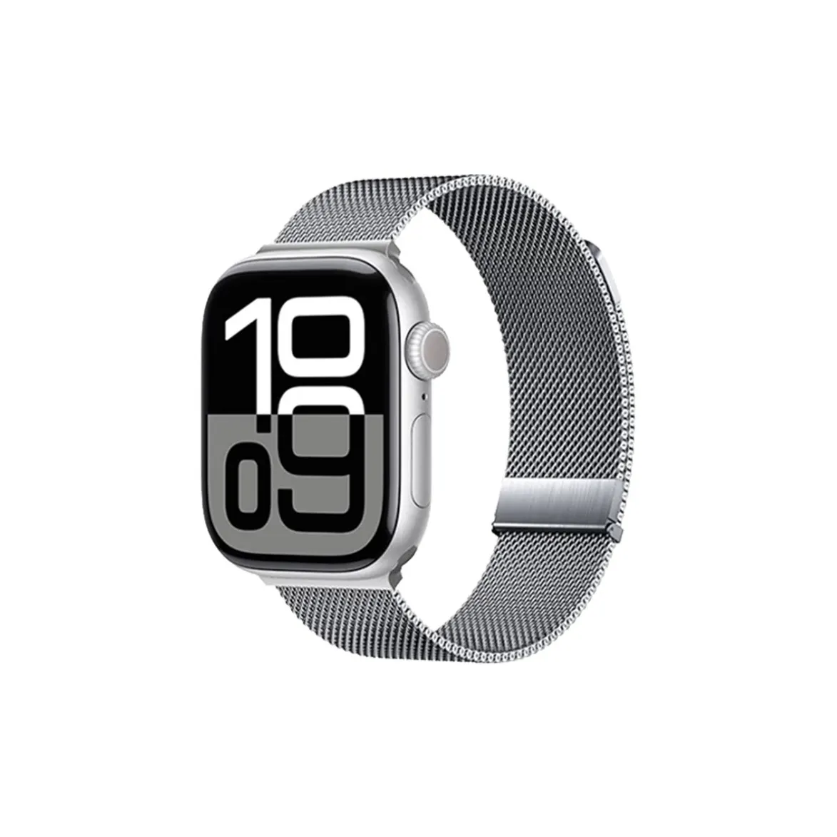 TUOMASI Ремешок Apple Совместимость Нержавеющий Стальной Материал Миланский 200 мм iWatch S10 ultra1 2 4 5 6 7 8 9 Все