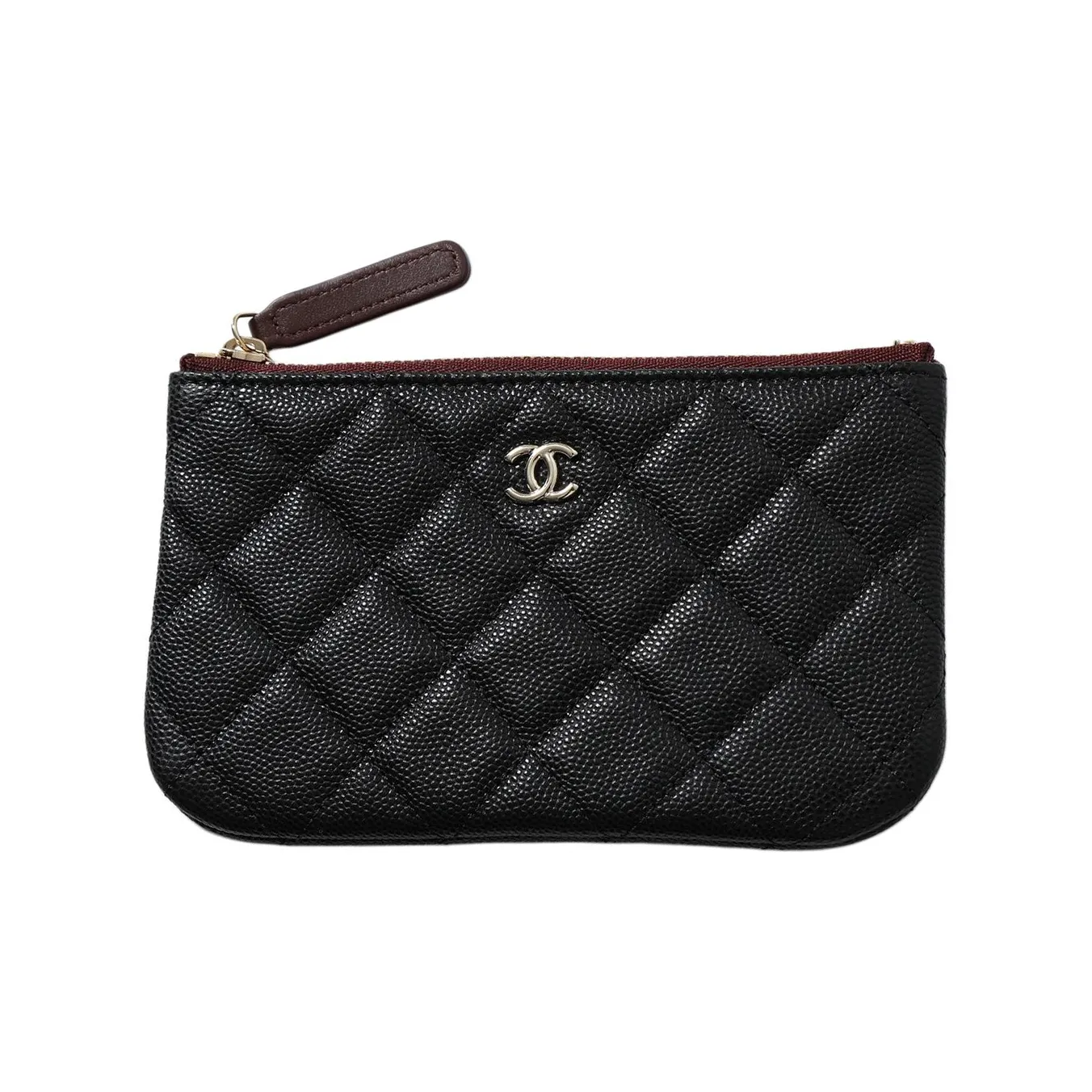 chanel knightley Two-Tone Wallet with Chain