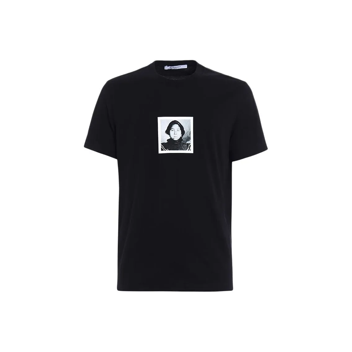 Givenchy Red Woman Print Cotton T-shirt Black
