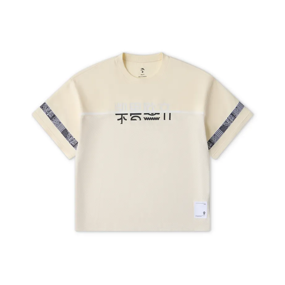 ANTA Irving series T-Shirt Унисекс Бежевый Желтый