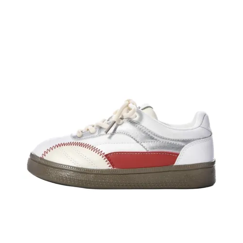 The New Age Family Кроссовки для скейтбординга Low Top Белые и красные Женские