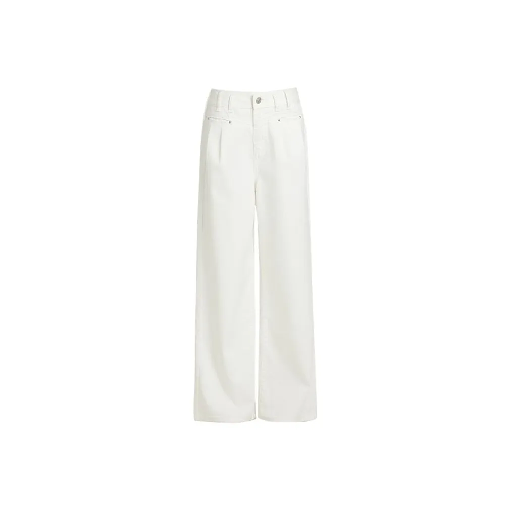 Menglaini Jeans Women's White