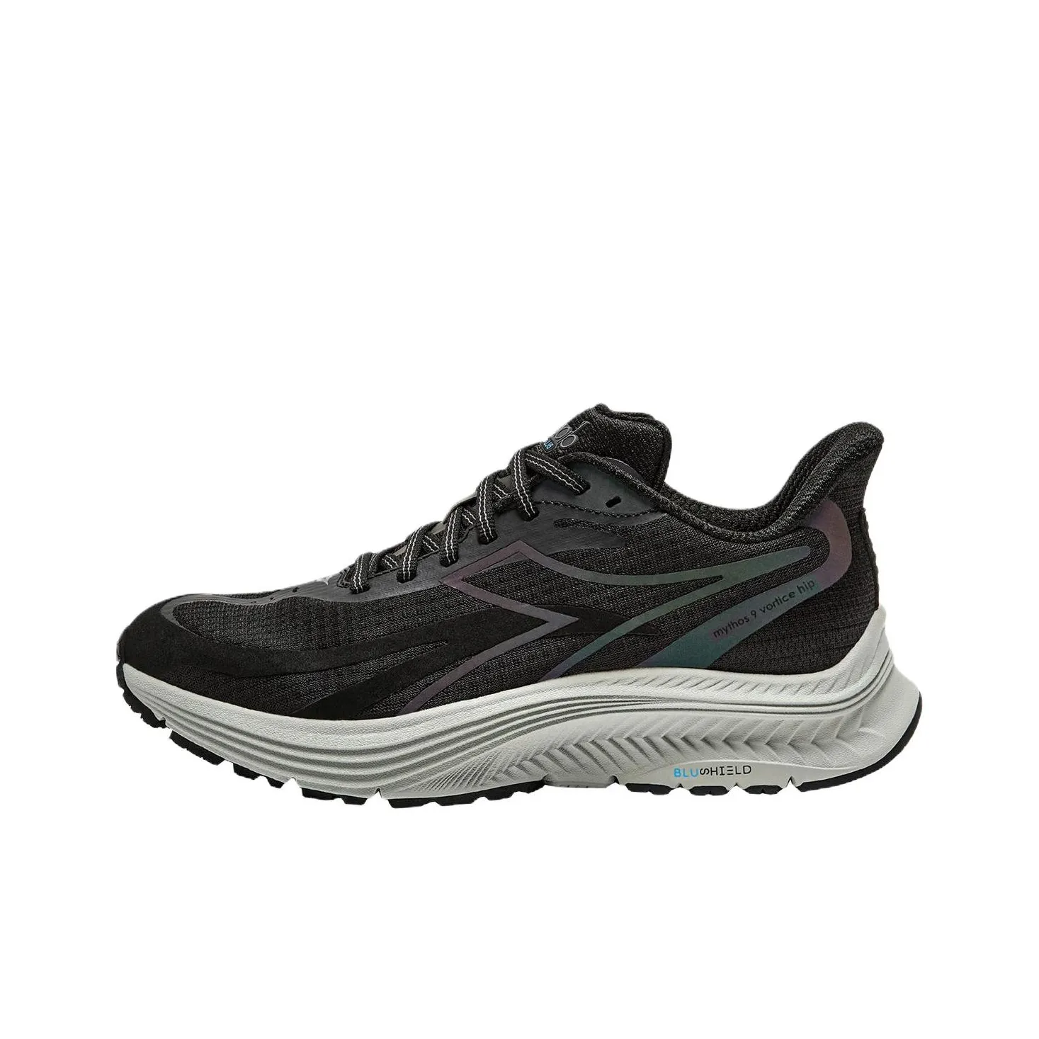 Diadora Anti Slip Wear Resistant Low Top Casual Running Shoes Women's Black