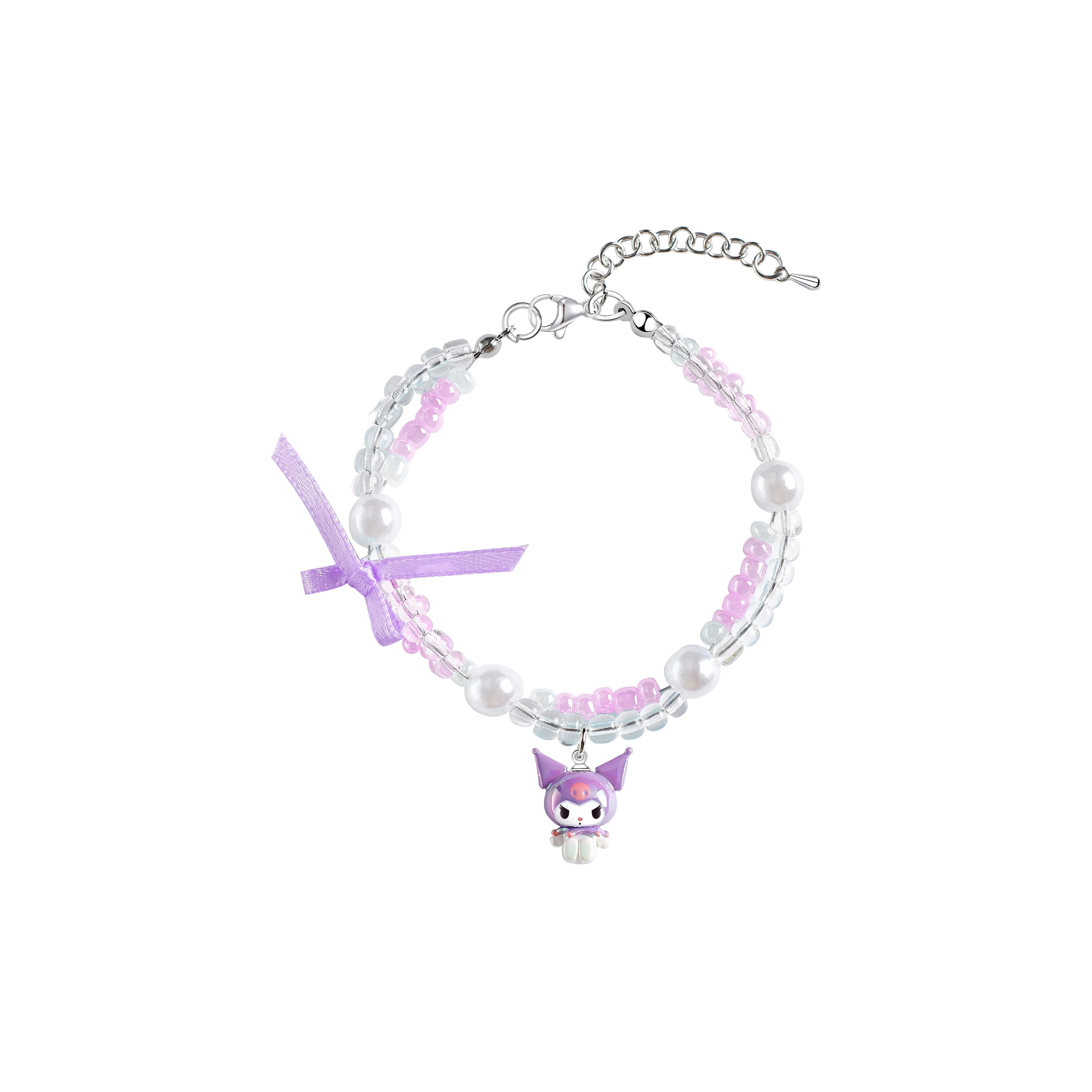Sanrio Kulomi Акриловые браслеты Женские Фиолетовые