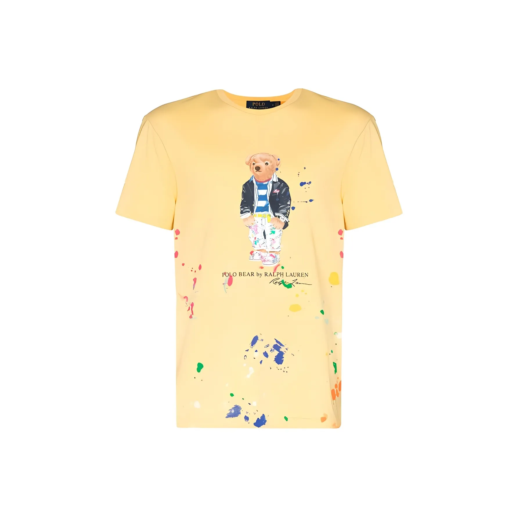 Polo Ralph Lauren T Shirts Men's Yellow