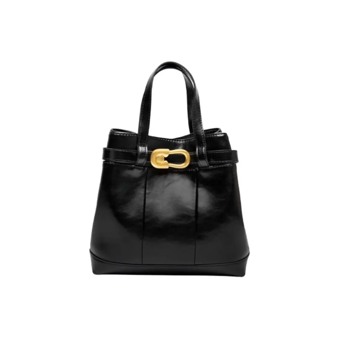 TENNCO Сумка через плечо из коровьей кожи сумка среднего размера женская черная