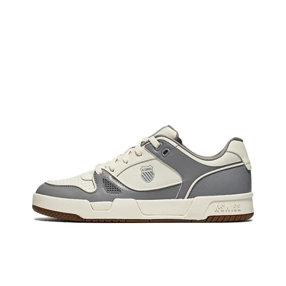 KSWISS Low Top Skateboard Shoes Men's Tofu White