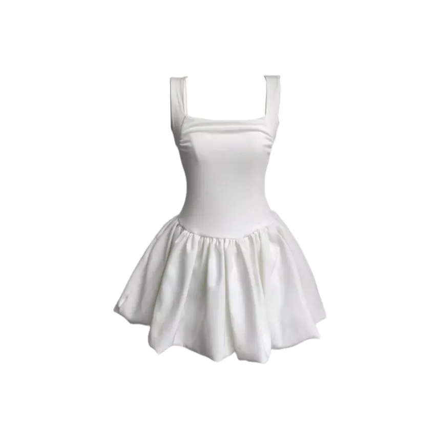 UYH Белое платье-комбинация женские слиплатья