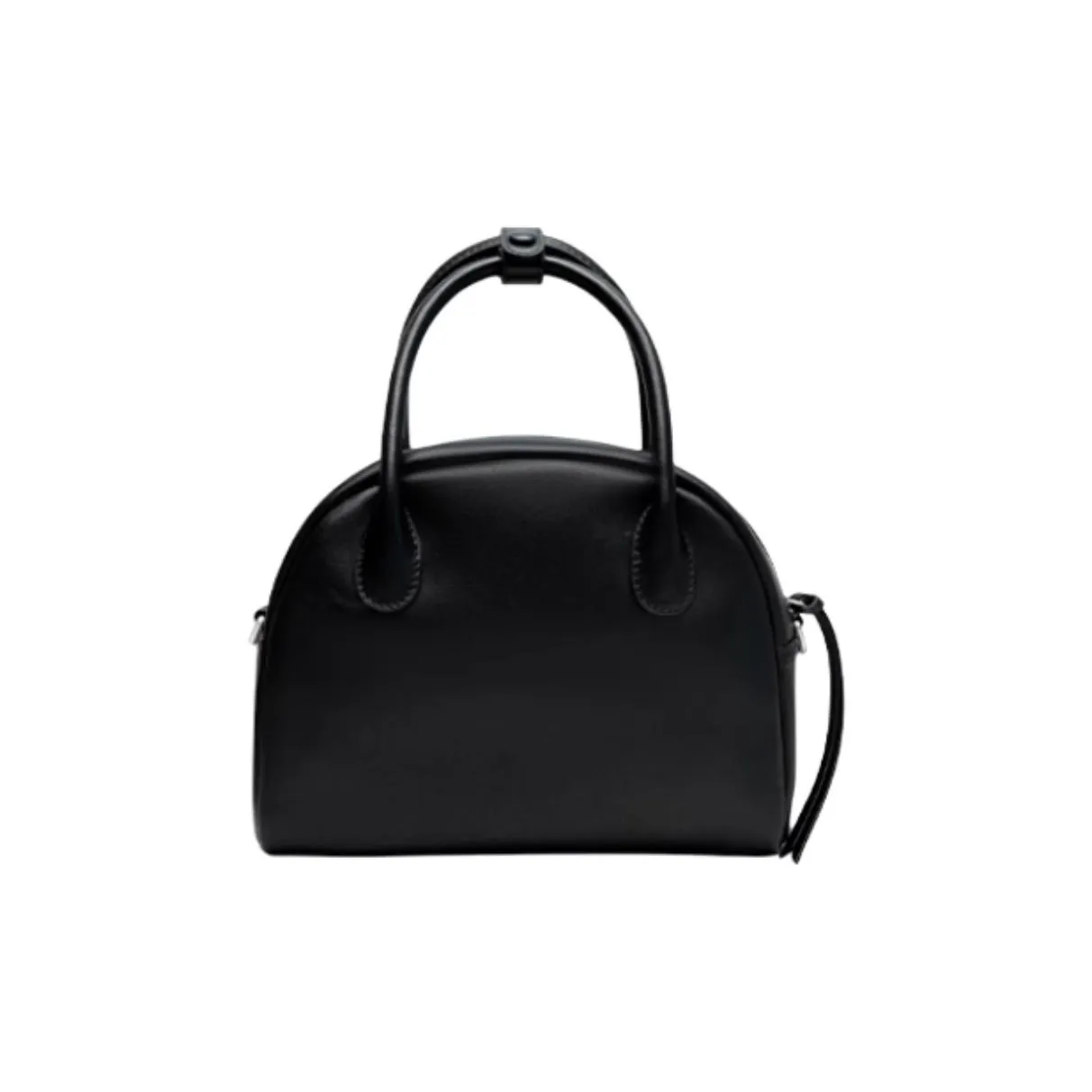 TENNCO Корова Кожа Маньтоу Сумка Сумка через плечо Сумка Маленькая Женская Классическая Черная