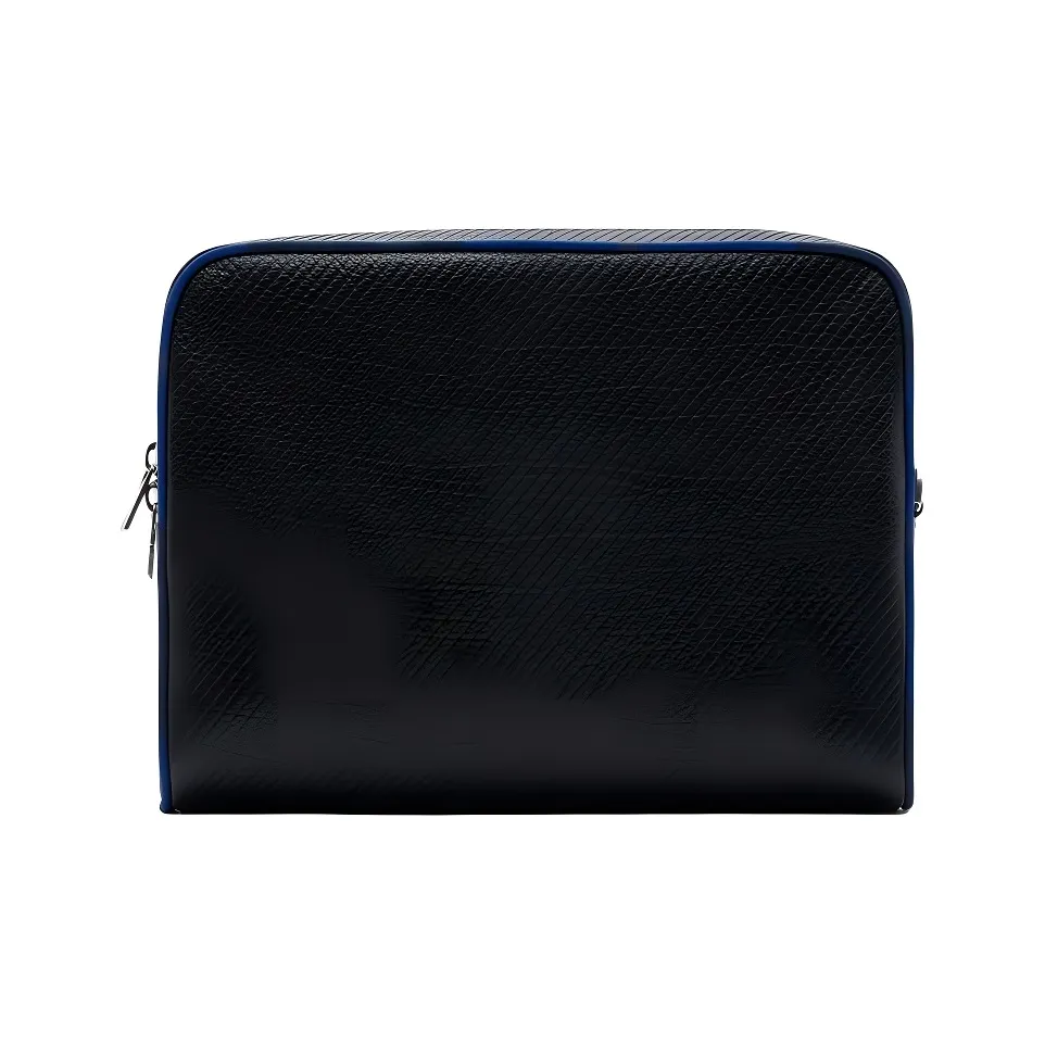 Burberry Телячья кожа Клатч Унисекс Черный