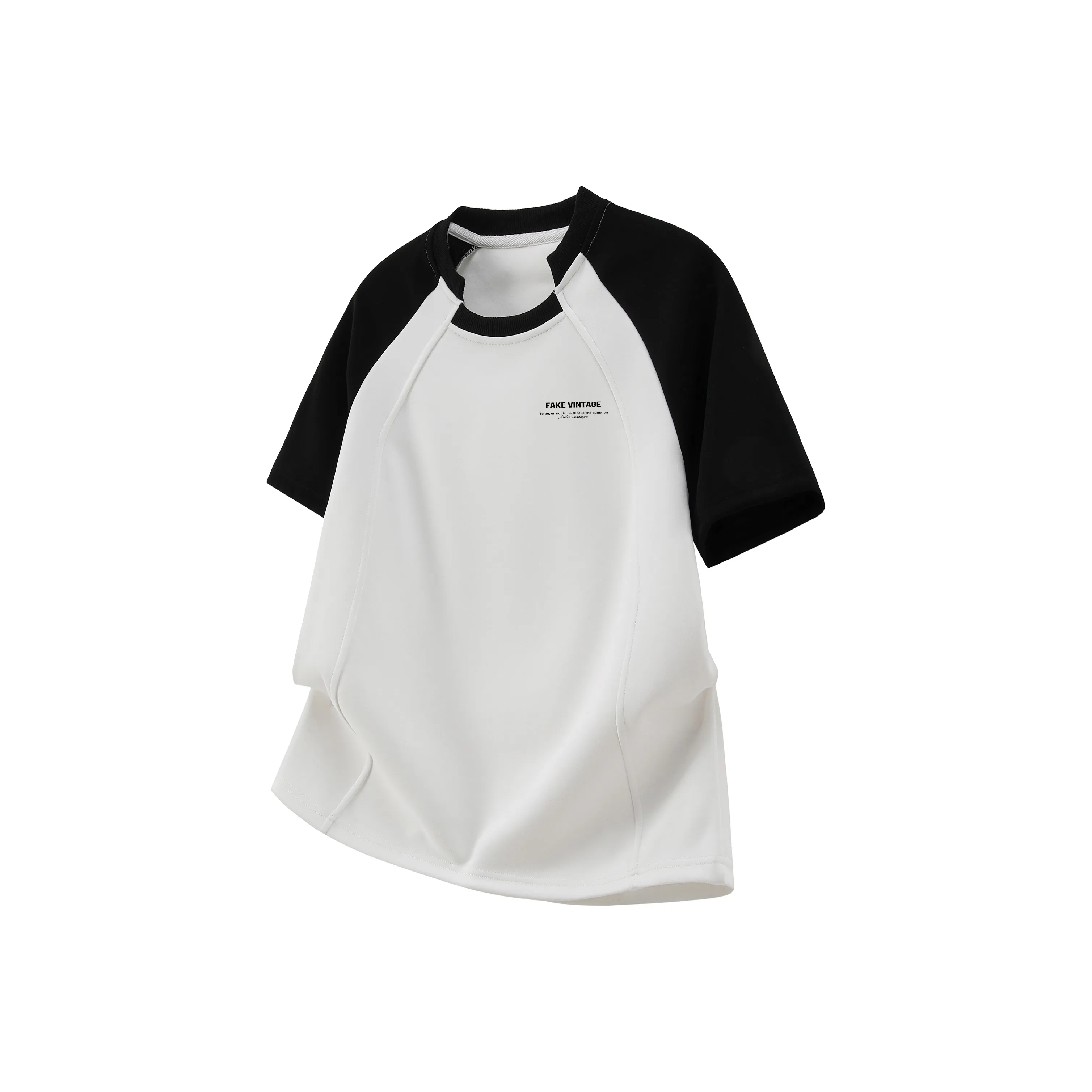 Crew-neck Cotton T-shirt With Writing