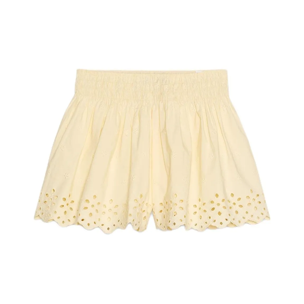 ZARA Крем Женские Повседневные шорты