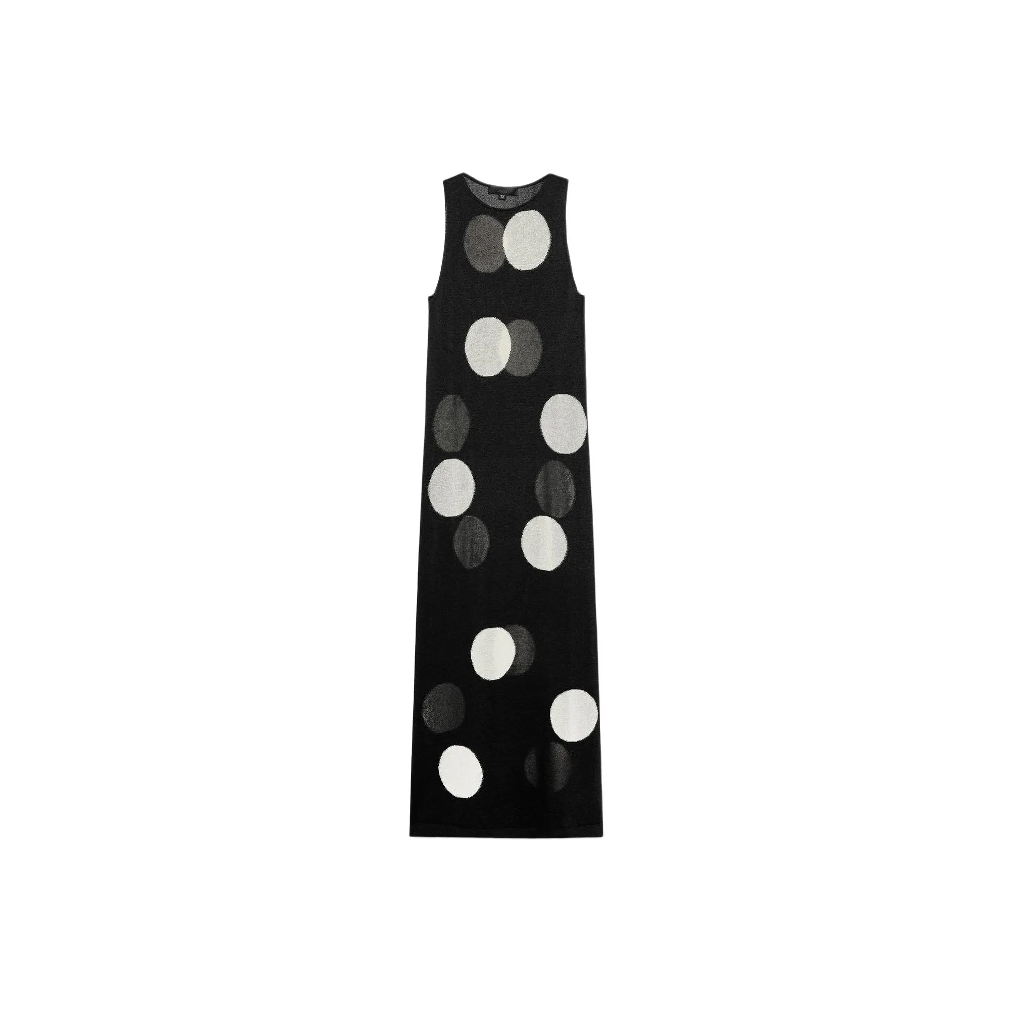 ZARA Sleeveless Dresses Women's Black/White