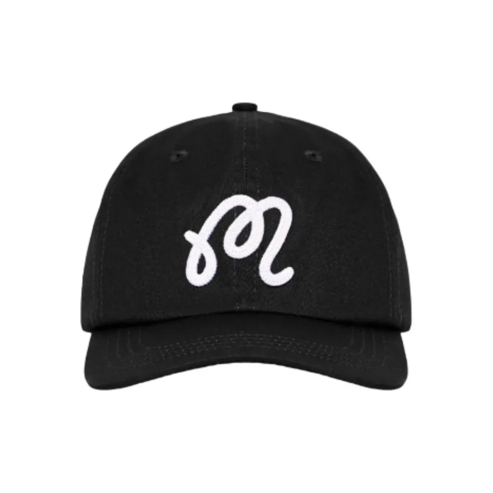 Malbon Golf Twill, Cotton Baseball Caps Unisex Black