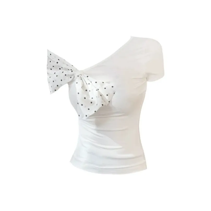 UYH Белая Off Плечо T Рубашка Женская T Рубашка